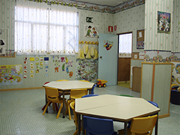 Guardería La Cigüeña aula de 2 a 3 años